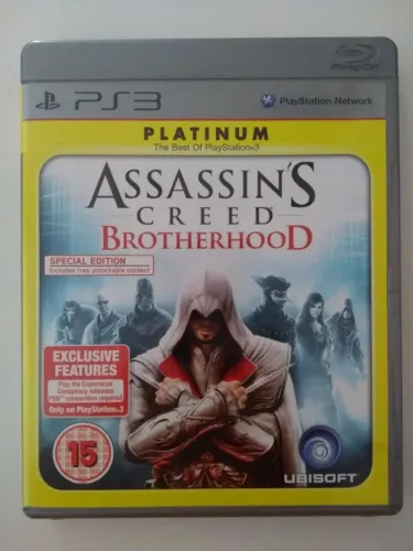 Assassins Creed Brotherhood PS3 - Tem legendas em português