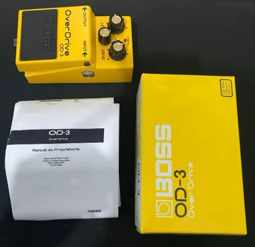 Pedal Boss Overdrive OD-3 c/ Caixa