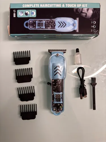 Maquininha de cortar cabelo profissional para o corpo todo 