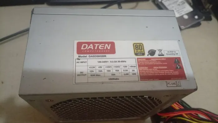 fonte 80 plus 350 w