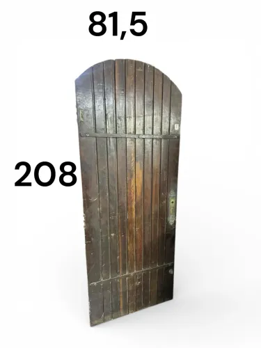 Porta de madeira maciça 208 x 81,5