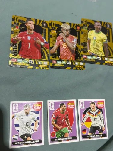 cards gold e legends copa do mundo 2026 panini