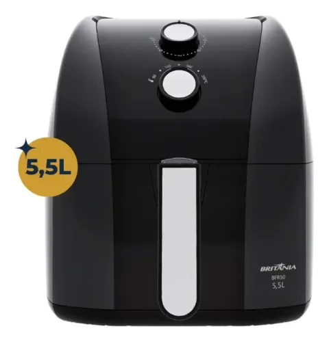 Air Fryer Britânia 5,5L 1500W Antiaderente Redstone BFR50 127V