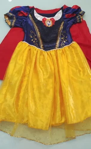 Fantasia infantil Branca de neve