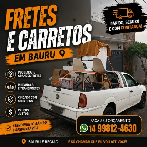 Carreto em Bauru