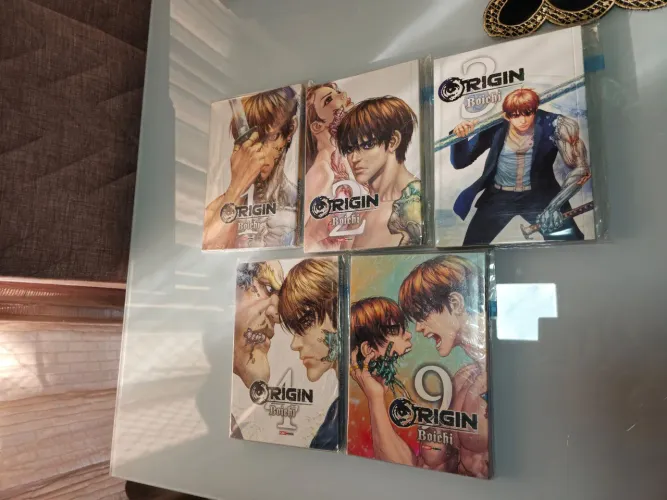 Mangá Origin - Boichi - Volumes 1, 2, 3, 4 e 9