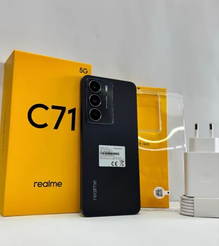 Realme C71 5G NFC 256GB 8GB RAM Preto Lacrado
