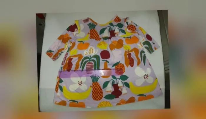 Vestido Fábula Frutas - Tamanho M