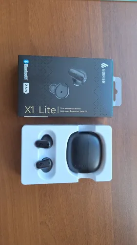 Fone de ouvido Edifier TWS X1 Lite intra-auricular earbuds muito novo