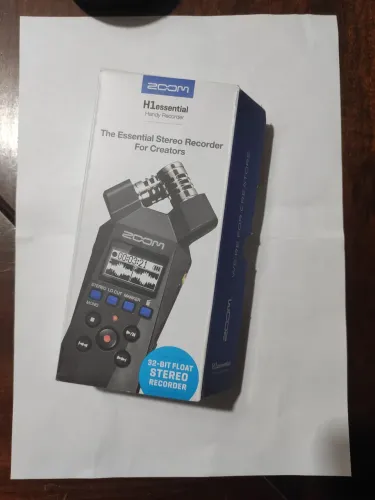 Gravador Digital Zoom H1 Essential