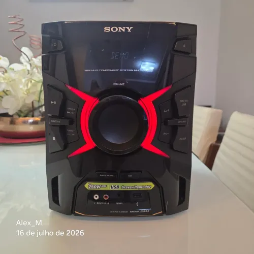 MicroSystem Sony MHC-EX660 (somente a central sem controle)