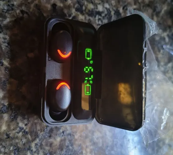 Fone de ouvido via bluetooth