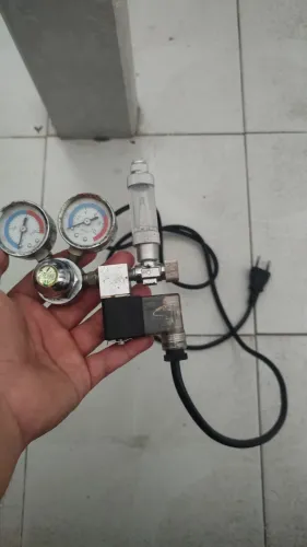 Regulador de co2 aquario com conta bolhas
