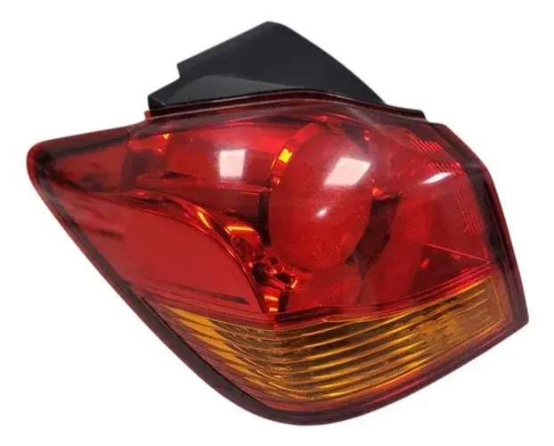 Lanterna Traseira Esquerda Mitsubishi Asx 2012 2013 Esquerdo/motorista Vermelho