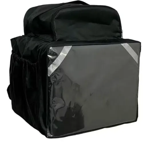 Mochila de entrega com isopor