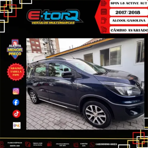 Chevrolet Spin Activ 1.8 8V Econo. Flex 5P Aut. 2018