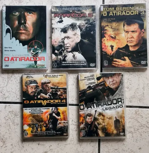 O Atirador 1, 2, 3, 4 O legado (Tom Berenger)