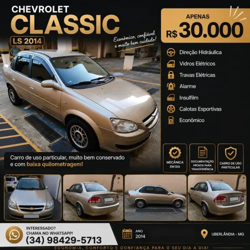 Chevrolet Classic Life/ls 1.0 VHC Flexp. 4P 2014