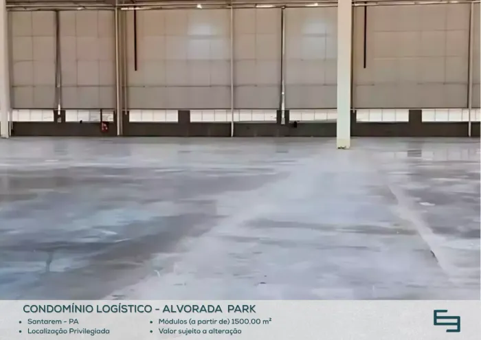 Galpão para alugar em Santarém/PA com 1.520 m² em condomínio logístico
