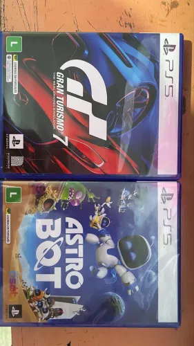 gran turismo 7 e astro bot lacrado