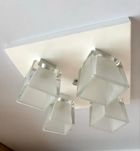 Plafon Gelinho Itamonte p/ 4 Lampadas g9 halopin