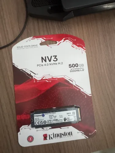SSD Kingston NV3 500GB NVMe M.2 PCIe 4.0 ? Novo/Lacrado
