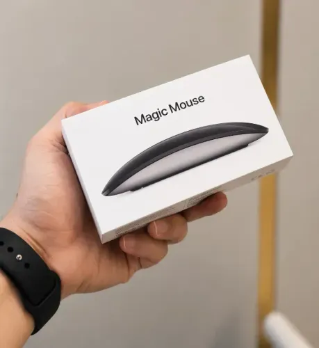 Apple Magic Mouse Bluetooth Preto (MXK63Z/A)