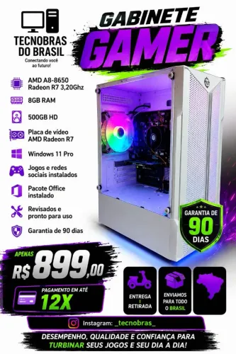 Gabinete Gamer AMD