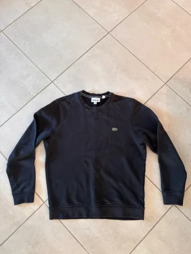 Moletom Lacoste Preto-Masculino 
