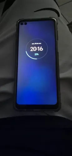celular motorola moto g100, usado e funcionando