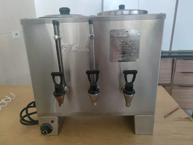CAFETEIRA COMERCIAL MONARCHA 10 LITROS Café e Leite LEIA O ANÚNCIO
