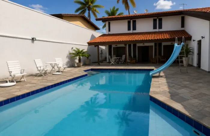 Itanhaém - IMOVÉL + Pousada Faturando 10 Suites + Casa admistrador - 30 metros do mar