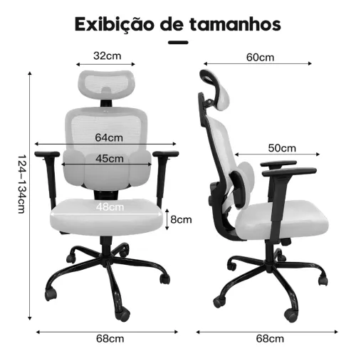CADEIRA ERGONÔMICA