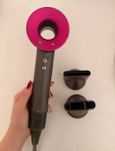 Secador Dyson Supersonic Original Rosa Funcionando Perfeito com 2 Bicos
