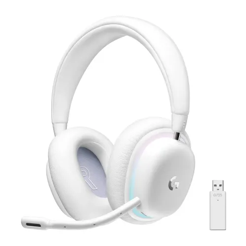 Headset Gamer Sem Fio Logitech G735 LIGHTSPEED, Bluetooth, PC, Android, iOS - Novo/Lacrado