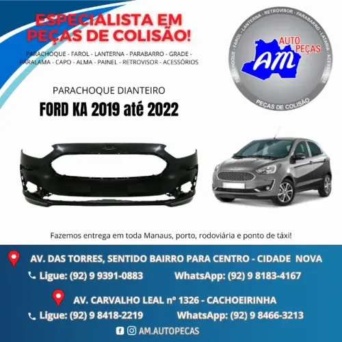parachoque ford ka 19/...