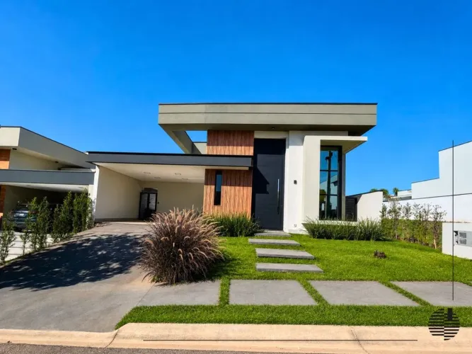 Casa com 4 dormitórios à venda, 200 m² por R$ 1.595.000 - Condomínio Residencial Una - Itu
