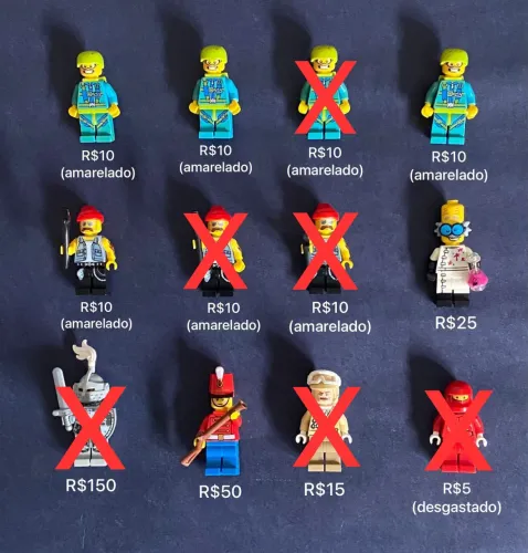 LEGO Minifigures (Minifiguras) Variadas