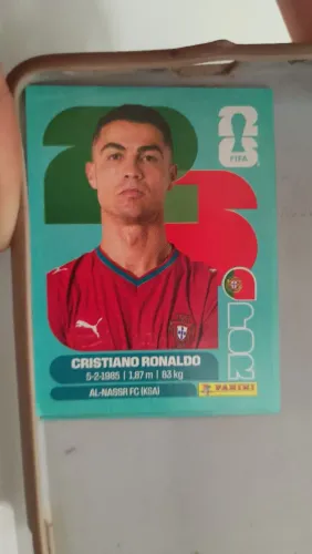 Vende-se CR7 de álbum copa 2026