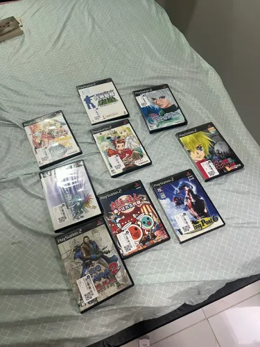 9 jogos originais ps2