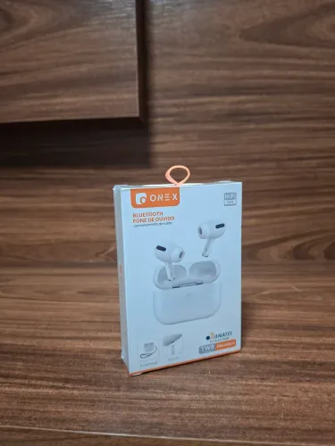 Fone Bluetooth One-X Novo (Design Idêntico ao Airpod) IPHONE RECONHECE COMO ORIGINAL!!!