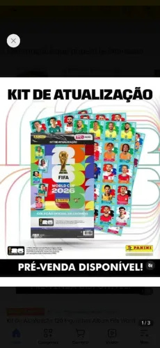 Kit atualização Panini Original