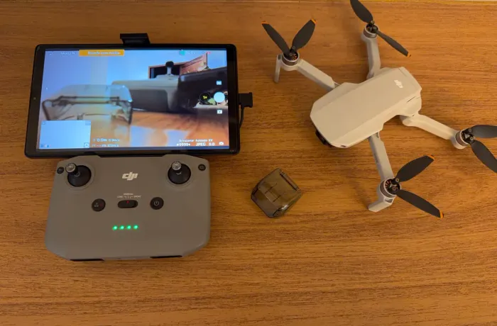 Vendo combo drone DJI mini 4K com Tablet Samsung