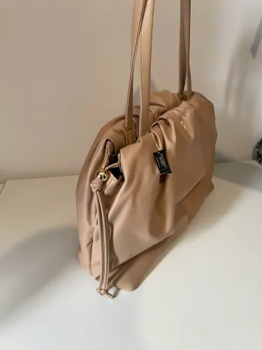 Bolsa Original Victoria?s Secret Tote Bege - Nova com Etiqueta