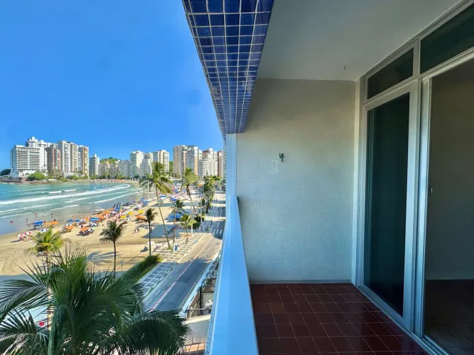Apartamento Frente Mar à Venda, Astúrias, Guarujá, SP