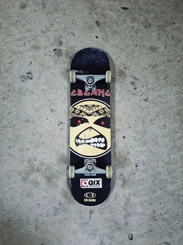 Skate Montado CBGANG Rock Band Fear-Otimo estado!