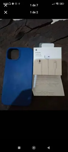Vendo este fone de ouvido original Apple sem uso com nota