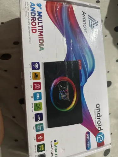 Multimídia 9 polegadas android 12 Avancer AVD-S9+