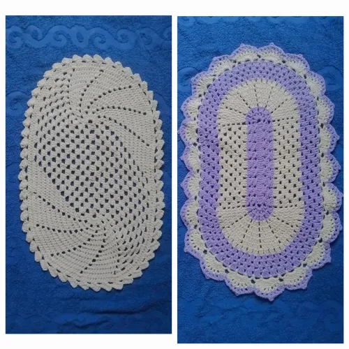 Vendas de tapetes  de crochê 