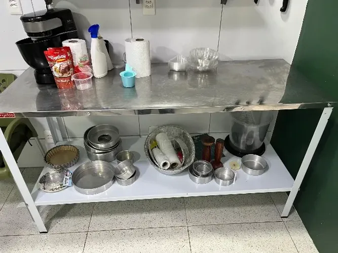 Bancada industrial de inox